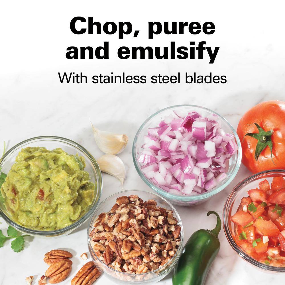 Hamilton Beach 3-Cup Black Electric Food Chopper and Processor