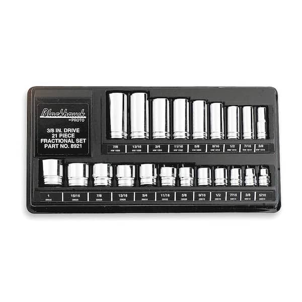 Proto 3/8 in. Drive Socket Set (21-Piece)