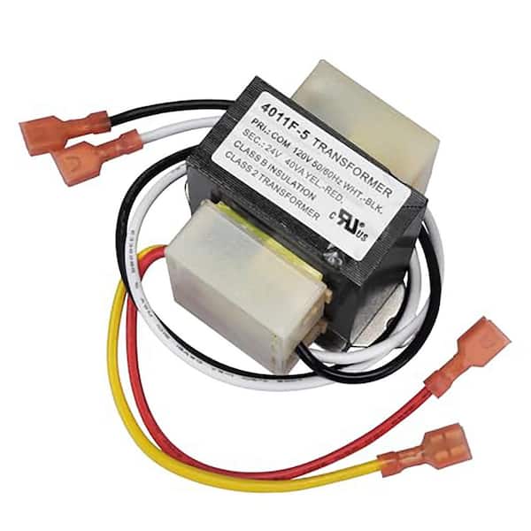 46-24124-06 HVAC Transformer Replacement for Furnace Parts, 40 VA Control 120/24V 2-Hole Mount
