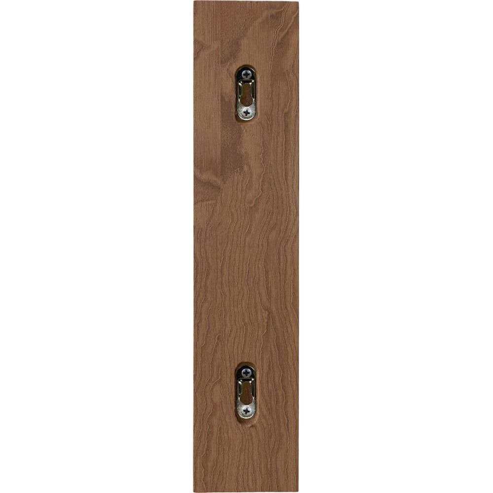 Mahogany Hand-Carved 14" Wood Corbel