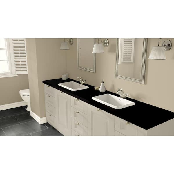 2 in. x 3 in. Laminate Sheet Sample in Black with Standard Matte Finish