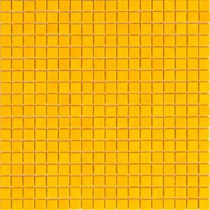 Skosh 4" x 6" Glossy Honey Orange Glass Mosaic Uniform square Wall and Floor Sample Tile (0.13 sq. ft./Piece) (1-Pack)