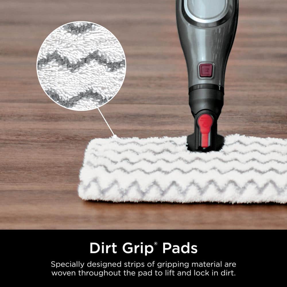Shark Genius Gray Corded Electric Steam Pocket Mop