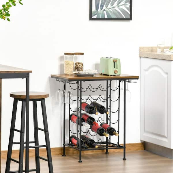 Wall Hanging Wine Glass Holder Easy to Use Spill-Proof Design