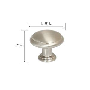 Victorian 3 in. Satin Nickel Cabinet Knob Value Pack (10-Pack)