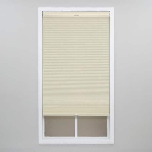 Perfect Lift Window Treatment Alabaster Cordless Top-Down Bottom-Up Light Filtering Polyester Cellular Shades - 36.5 in. W x 72 in. L