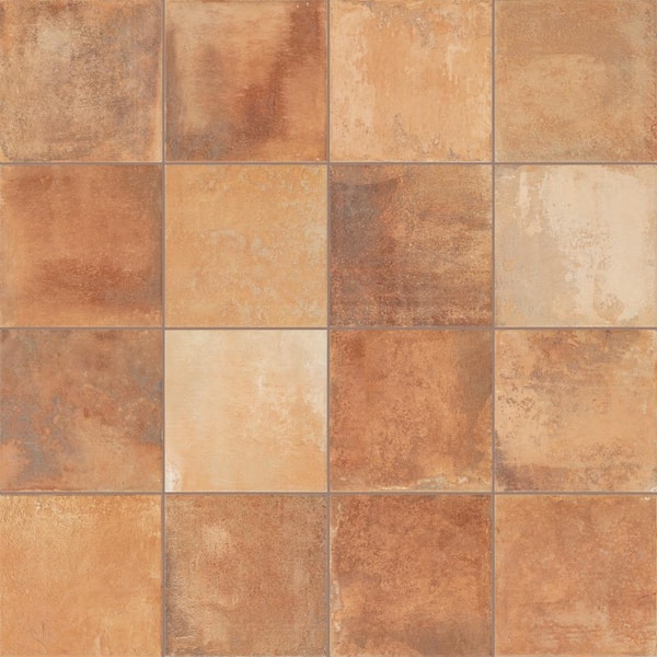 Marazzi Cotto Revival Rust 8 in. x 8 in. Matte Porcelain