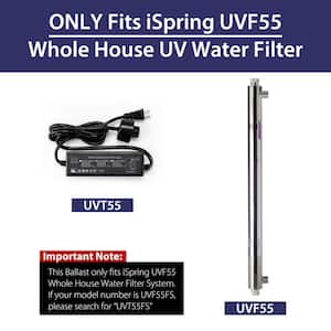 UVT55 UV Light Whole House Water Filter Transformer/Ballast, 55-Watt/110-Volt for UVF55