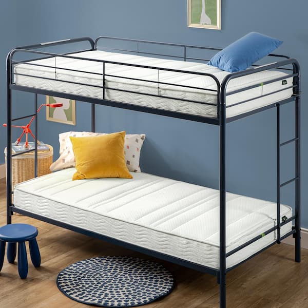 Comfort Bunk Bed Spring MATTRESS 6" Full Size Bedroom Coil Plush Heavy-Duty 