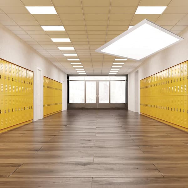 EarthTronics 2 ft. x 2 ft. 4000 Lumens Integrated LED Back-Lit Flat Panel Light, 3500K/4000K/5000K, (40-Pack)