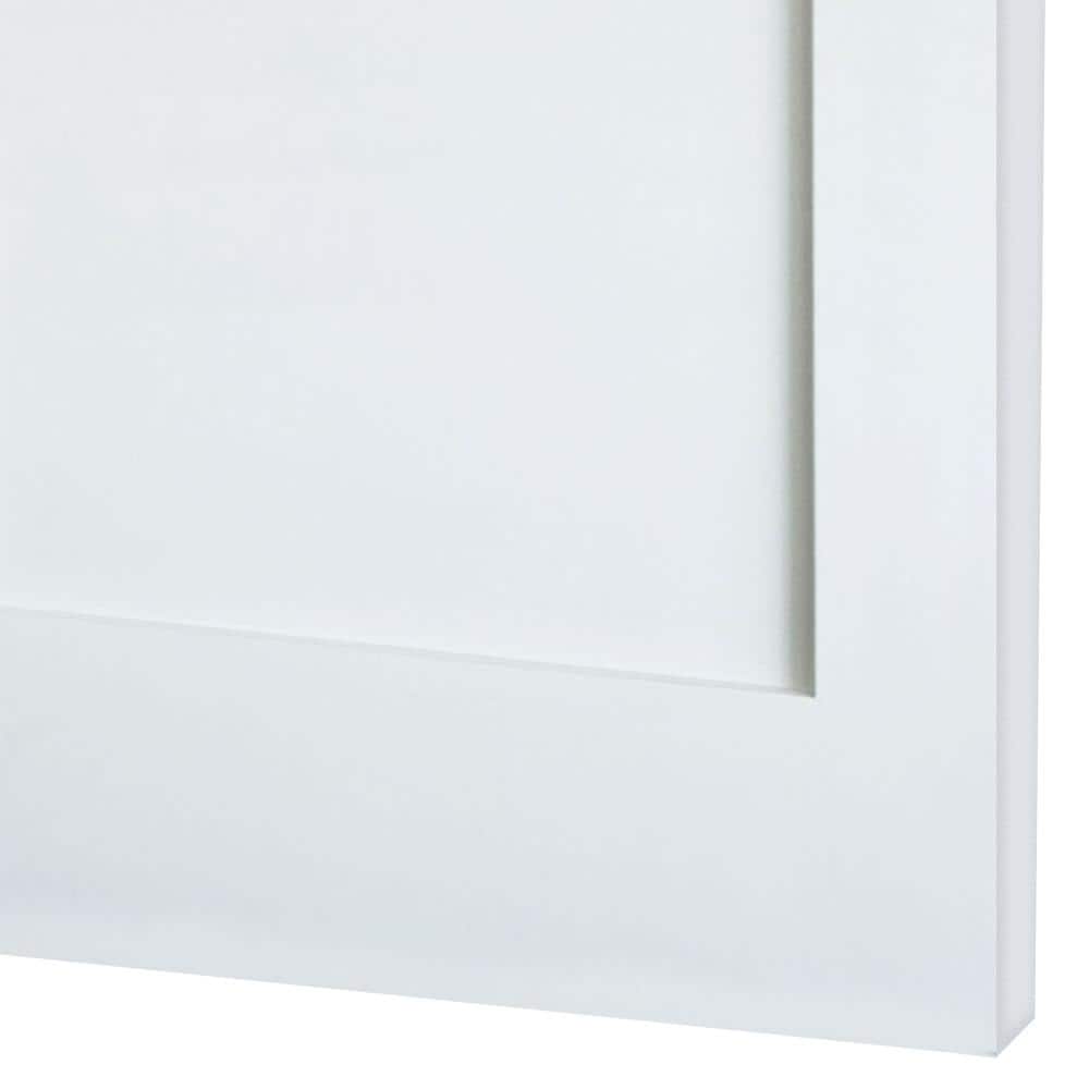 24" x 80" White Primed MDF Solid Core Interior Door Slab