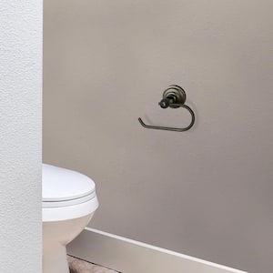 Calisto Single Post Euro Toilet Paper Holder in Oil Rubbed Bronze