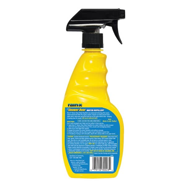 Rain-X 16 fl. oz. Glass Cleaner Shower Door Repellent 630023 - The Home  Depot