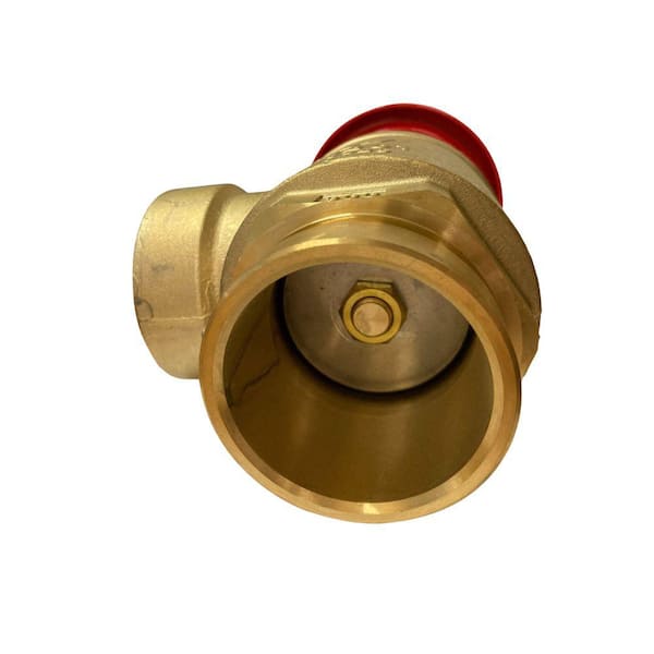 CMI inc 2-1/2 in. Brass Fire Hose Valve (GRV x FNPT) J281-FIP - The Home  Depot