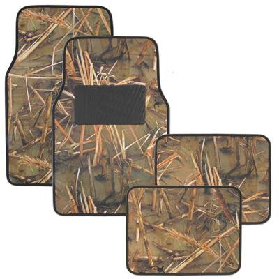 Muddy Water MT-705 Camouflage 4 Pieces Car Floor Mats