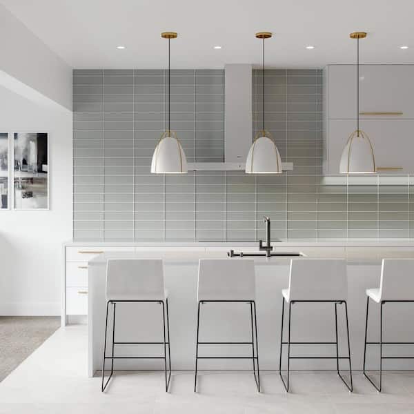 Aiofe 1-Light Satin Brass Modern Industrial Indoor Dimmable Hanging Ceiling Pendant Light with White Metal Shade