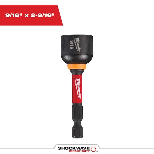 SHOCKWAVE Impact Duty 9/16 in. x 2-9/16 in. Magnetic Nut Driver