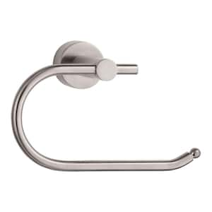 Parma Single Post Toilet Paper Holder in Brushed Nickel