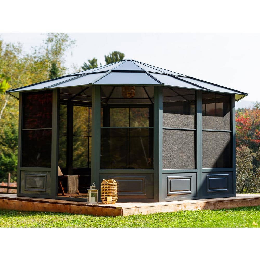 UPC 060051059174 product image for Florence Solarium 12 ft. x 15 ft. in Slate | upcitemdb.com