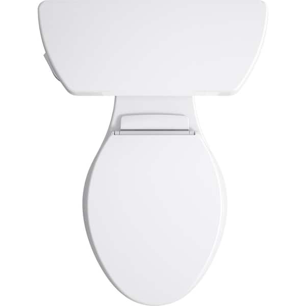 KOHLER Highline Quiet-Close Elongated Closed Front Toilet Seat in White (3-Pack)