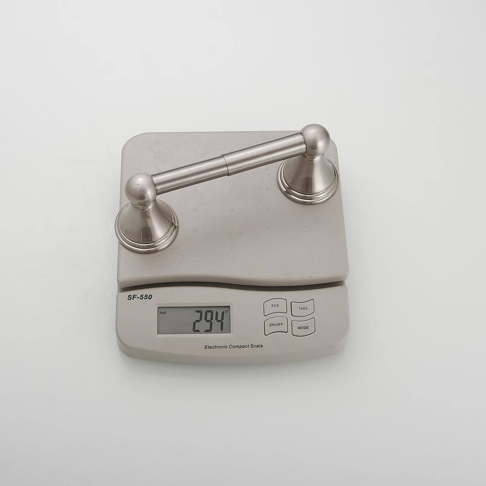 Nickel Wall Mounted Traditional Toilet Paper Holder