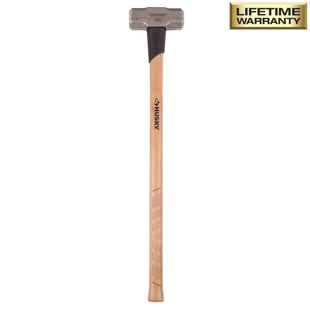 Husky 10 lb. Sledge Hammer with 36 in. Hickory Handle 34207