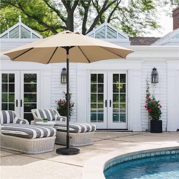 Yaheetech 26.5lbs 18'' Outdoor Patio Heavy Duty Market