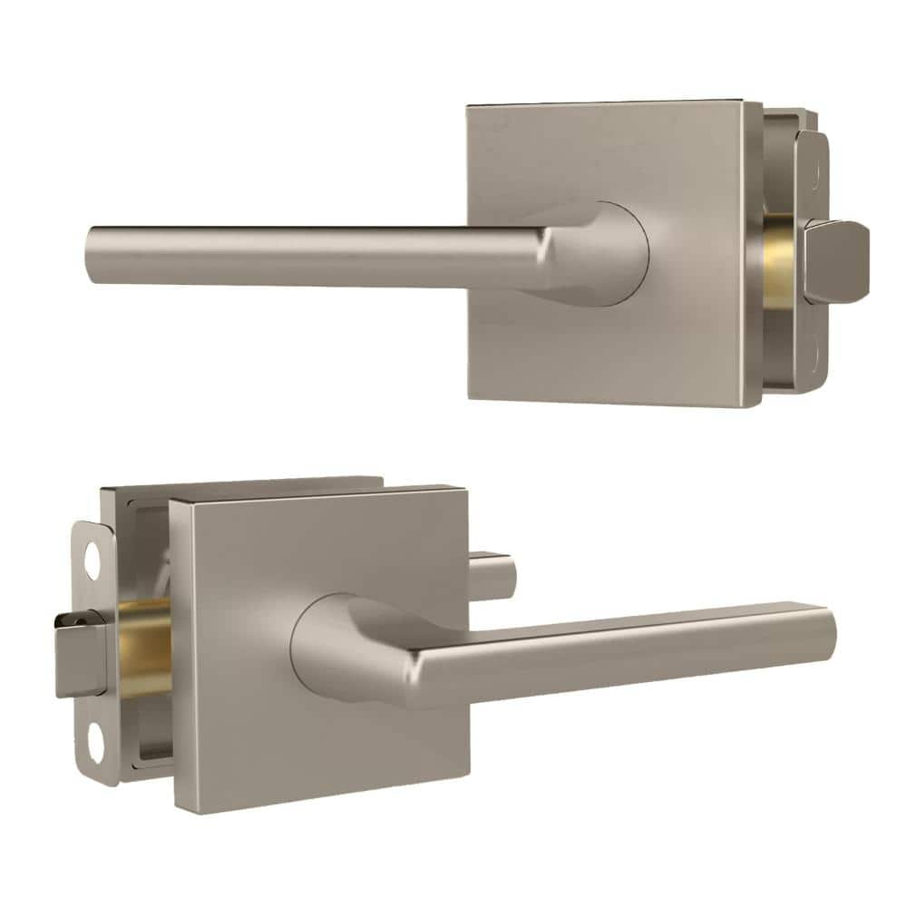 "Prime Passage Lever Door Handle Closet or French Doors Single Side - Satin Nickel (1 Pack) 5""" price history on PriceWatchPro
