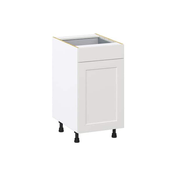 J COLLECTION Littleton 18 in. W x 24 in. D x 34.5 in. H Painted Gray ...