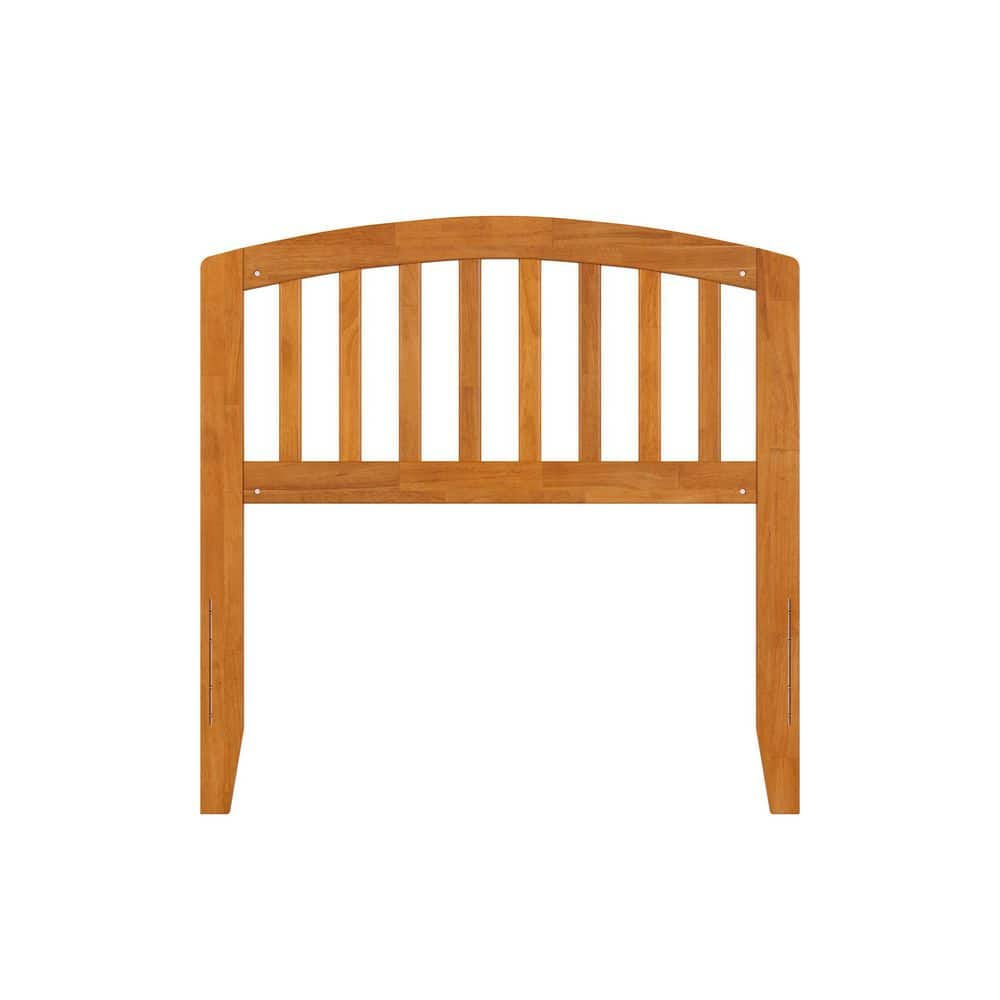 Richmond Twin Light Toffee Wood Headboard with USB Charger