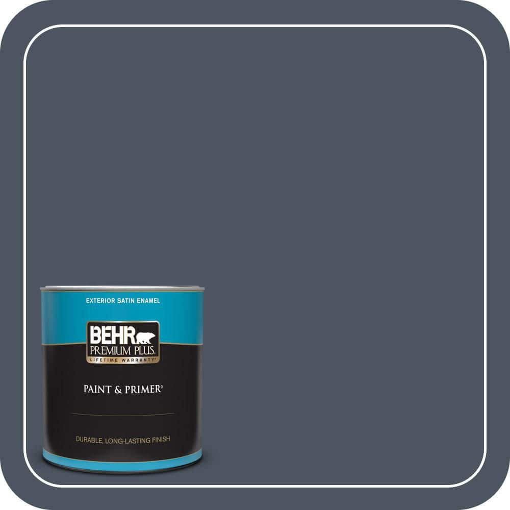 1 qt. #ECC-33-3 Dark Sea Satin Enamel Exterior Paint & Primer price history on PriceWatchPro