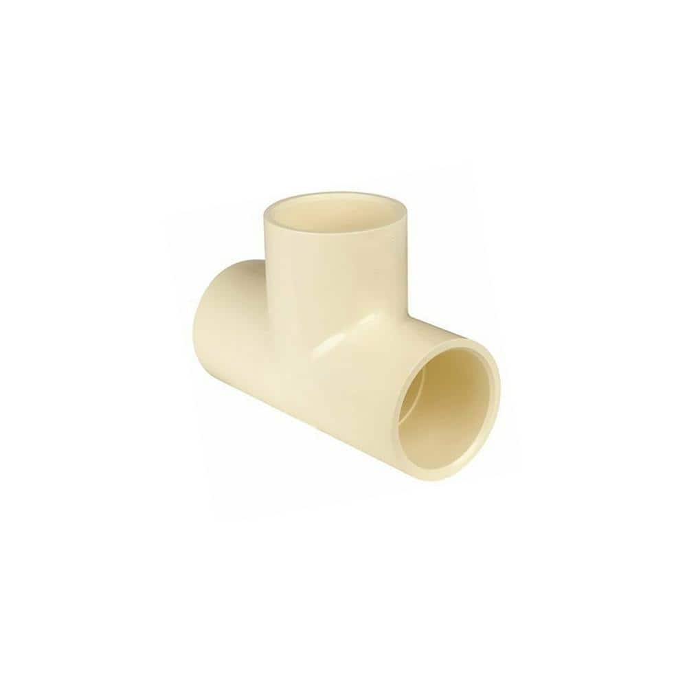IPEX 1 in. CPVCCTS All Slip Tee Fitting 174005 The Home Depot
