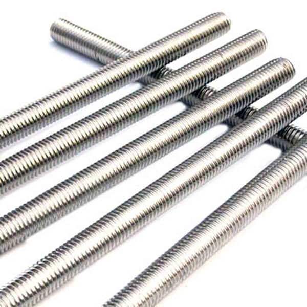 1ft 1"-8 X 12" Long Zinc Plated Threaded Rod All Thread  New Open Box 10 Pack