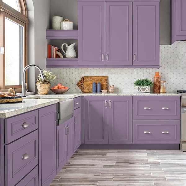 1 qt. #M100-4 Aged To Perfection Semi-Gloss Enamel Interior/Exterior Cabinet, Door & Trim Paint