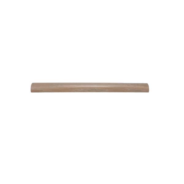 Quarter Round Oak Kezzy. 75 in. T x. 75 in. W x 78 in. L Low Gloss Solid Hardwood Trim