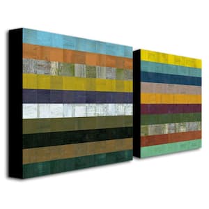 Wooden Abstract VII by Michelle Calkins 2-Panel Wall Art Set