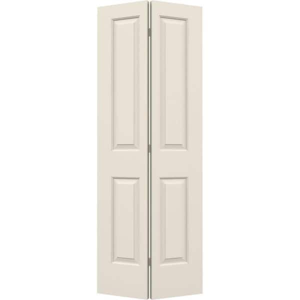 JELD-WEN 32 in. x 80 in. Carrara 2 Panel Hollow Core Primed Molded