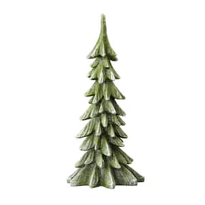14.75 in. H Resin Christmas Table Tree Decor
