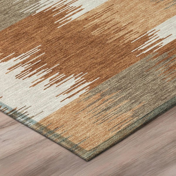 Chantille Machine Washable Indoor/Outdoor Abstract ACN2912 Pink 10 ft. x 14 ft. Area Rug