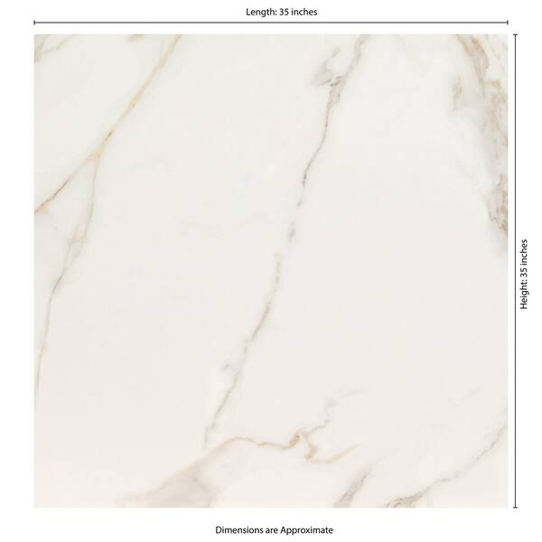 ✿⁠もろみ✿⁠　1225 Project Source Calacatta 0.23-in T x 2-in W x 78.7-in L