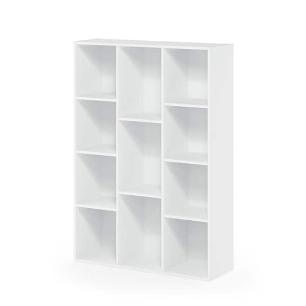 Furinno Reversible Open Shelf Bookcase, Furinno 11055 5 Tier Reversible Color Open Shelf Bookcase