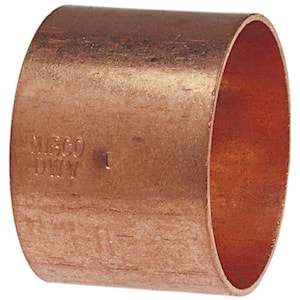 1-1/2 in. Copper DWV Cup x Cup Coupling Fitting