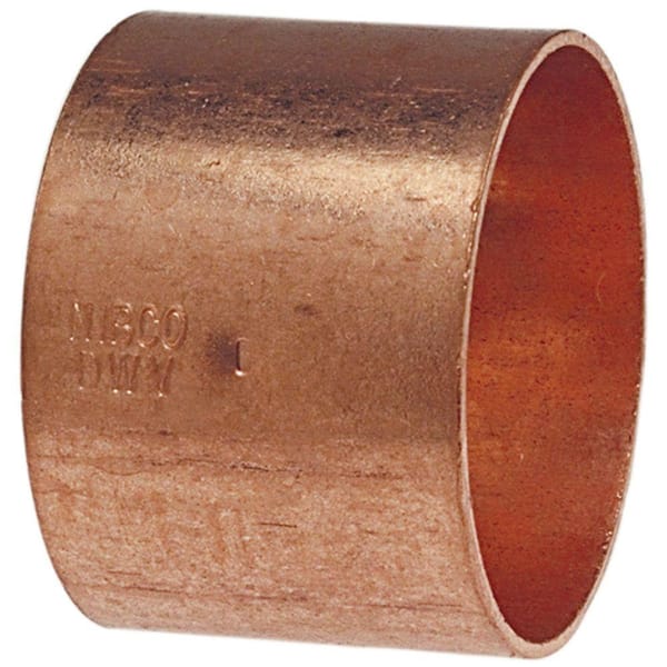Everbilt 1-1/2 in. Copper DWV Cup x Cup Coupling Fitting