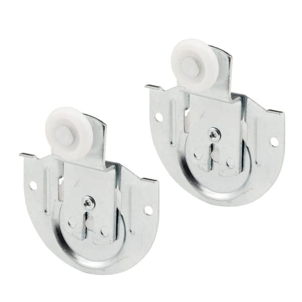 Closet Door Roller, Back, 3/8- in. Offset, 7/8- in. Nylon Wheel (2-pack)