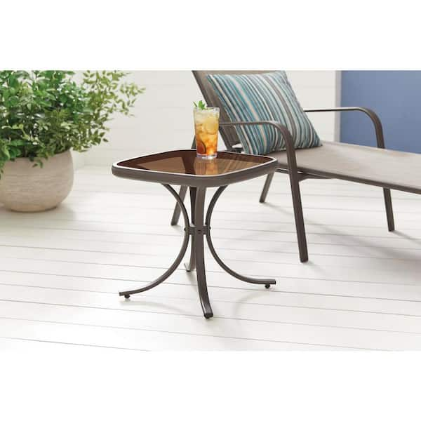 Stylewell mix and match farmhouse outlet metal outdoor accent table