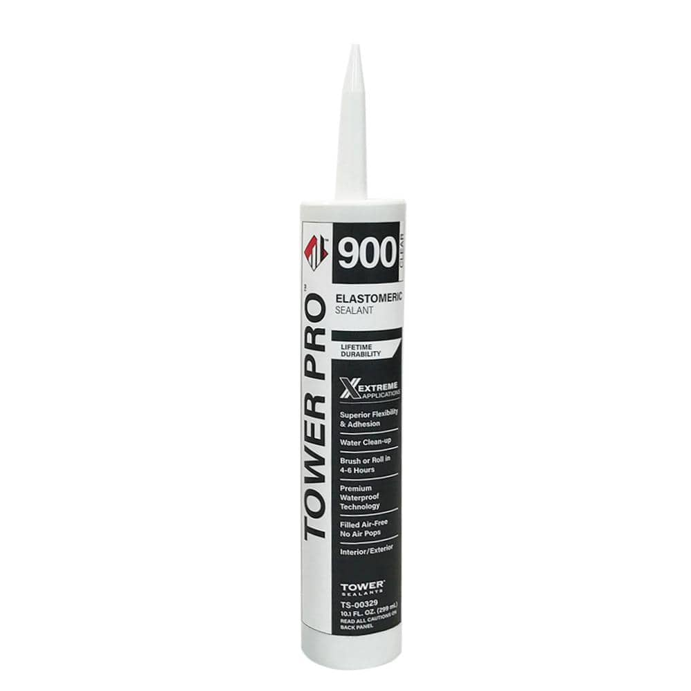 TOWER PRO 900 ELASTOMERIC SEALANT CLEAR 10.1 FL.OZ