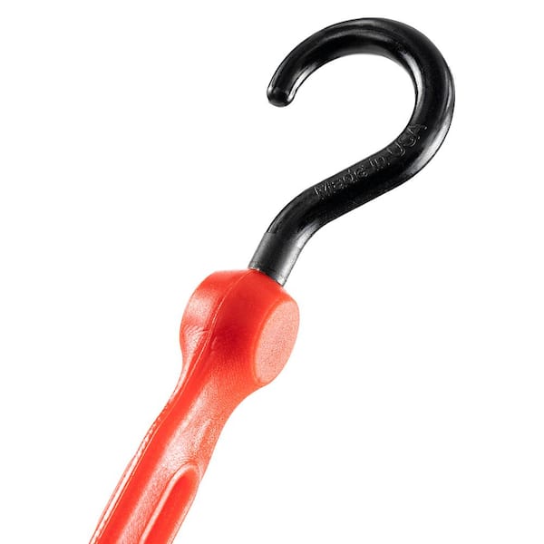 The Perfect Bungee - 36 in. Adjust-A-Strap in Red (4-Pack)
