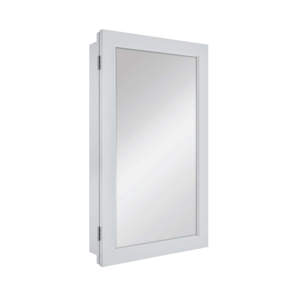 Glacier Bay 15-1/4 in. W x 26 in. H Framed Recessed or Surface 