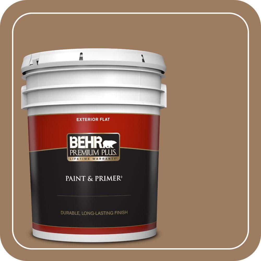5 gal. #BXC-08 Safari Brown Flat Exterior Paint & Primer price history on PriceWatchPro