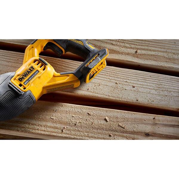 DEWALT 20V MAX XR Cordless Brushless Reciprocating Saw and 20V MAX Cordless  18-Gauge Swivel Head Shears (Tools-Only) DCS382BWDCS491B The Home Depot